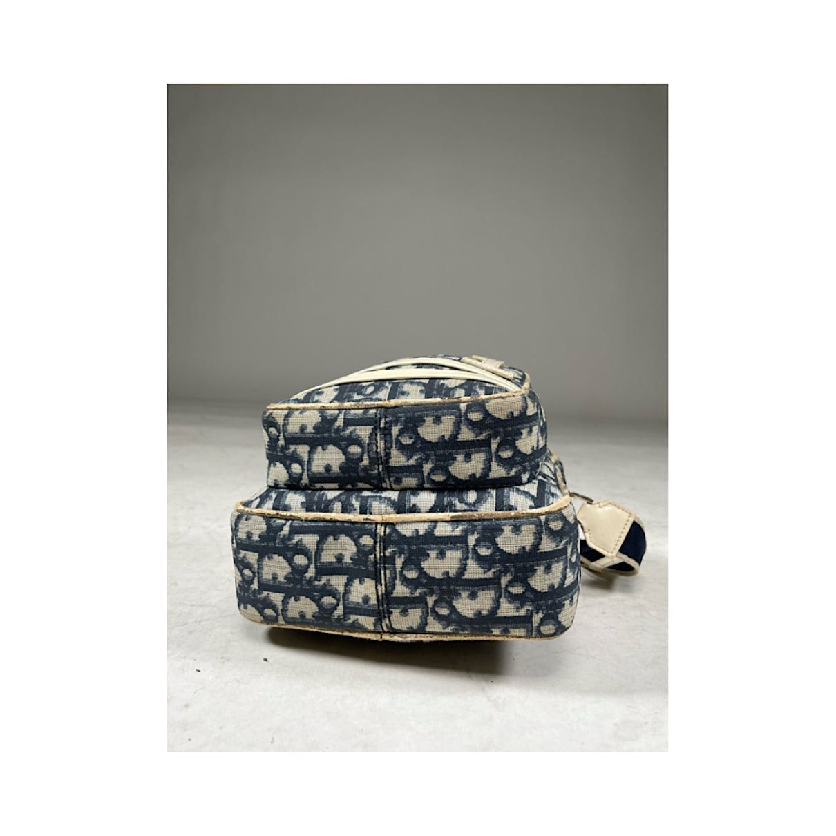 Dior Saddle vintage Classic Blue Cotton Handbag Size ONE SIZE - 5 Thumbnail