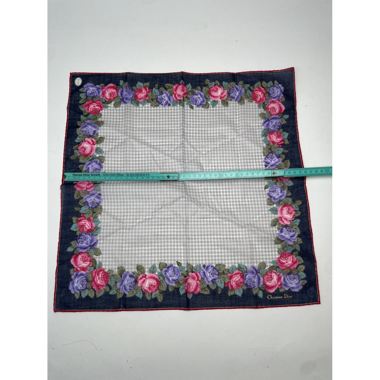 Dior Multicolour Silk Scarf Size ONE SIZE - 4 Thumbnail