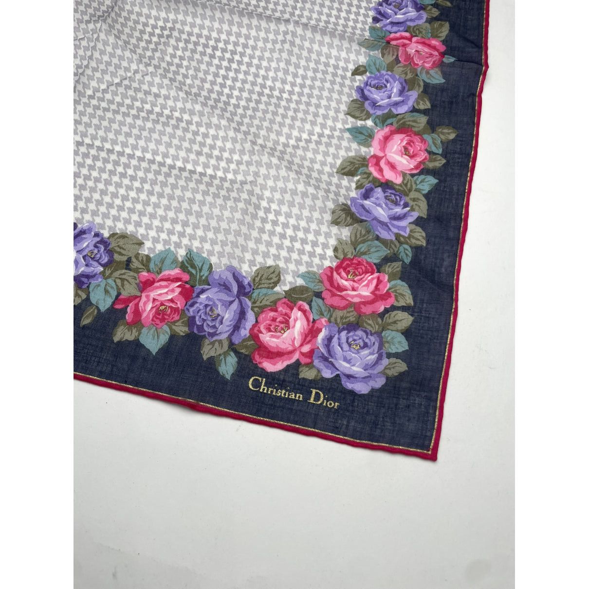 Dior Multicolour Silk Scarf Size ONE SIZE - 2 Thumbnail