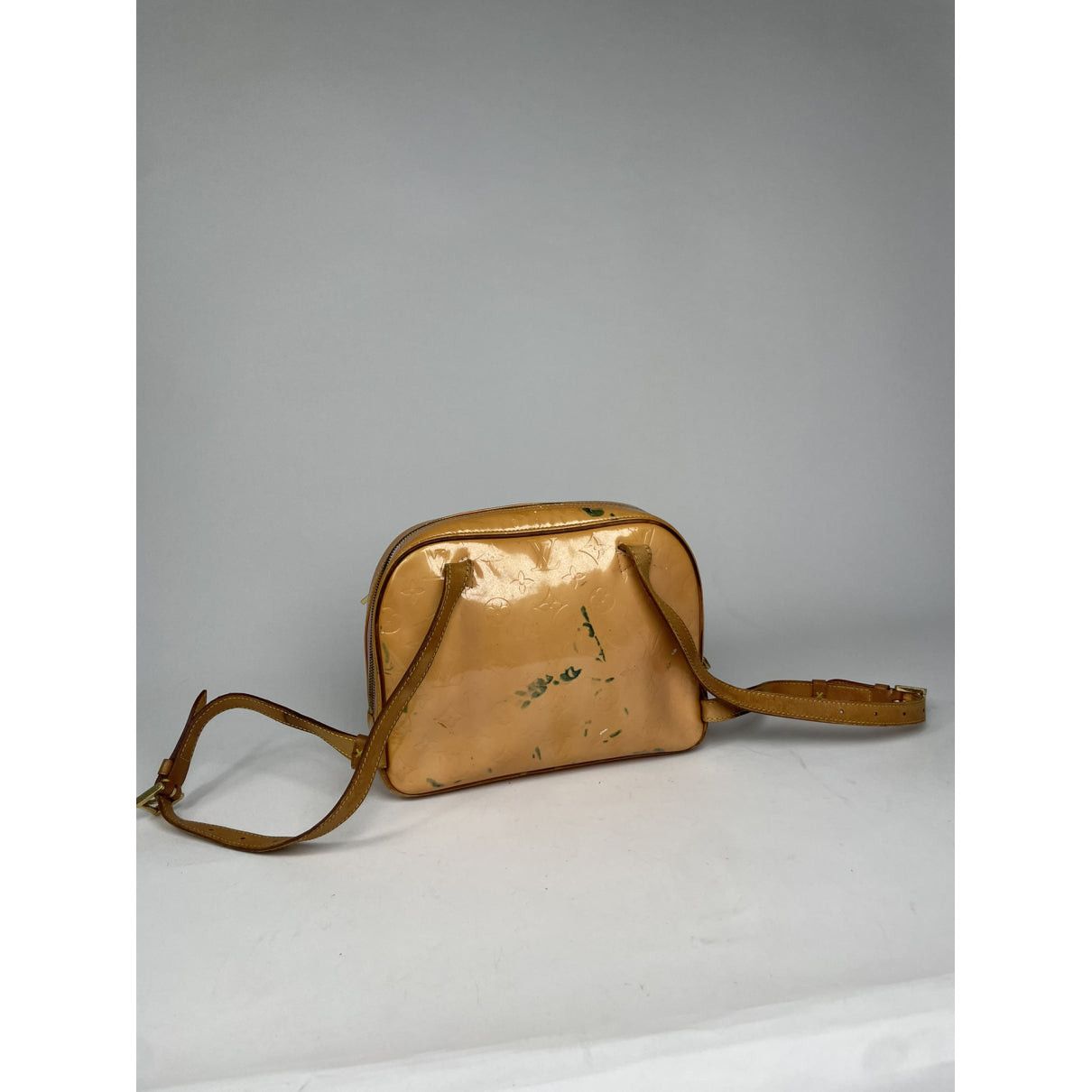Louis Vuitton Orange Leather Backpack Size ONE SIZE - 4 Thumbnail