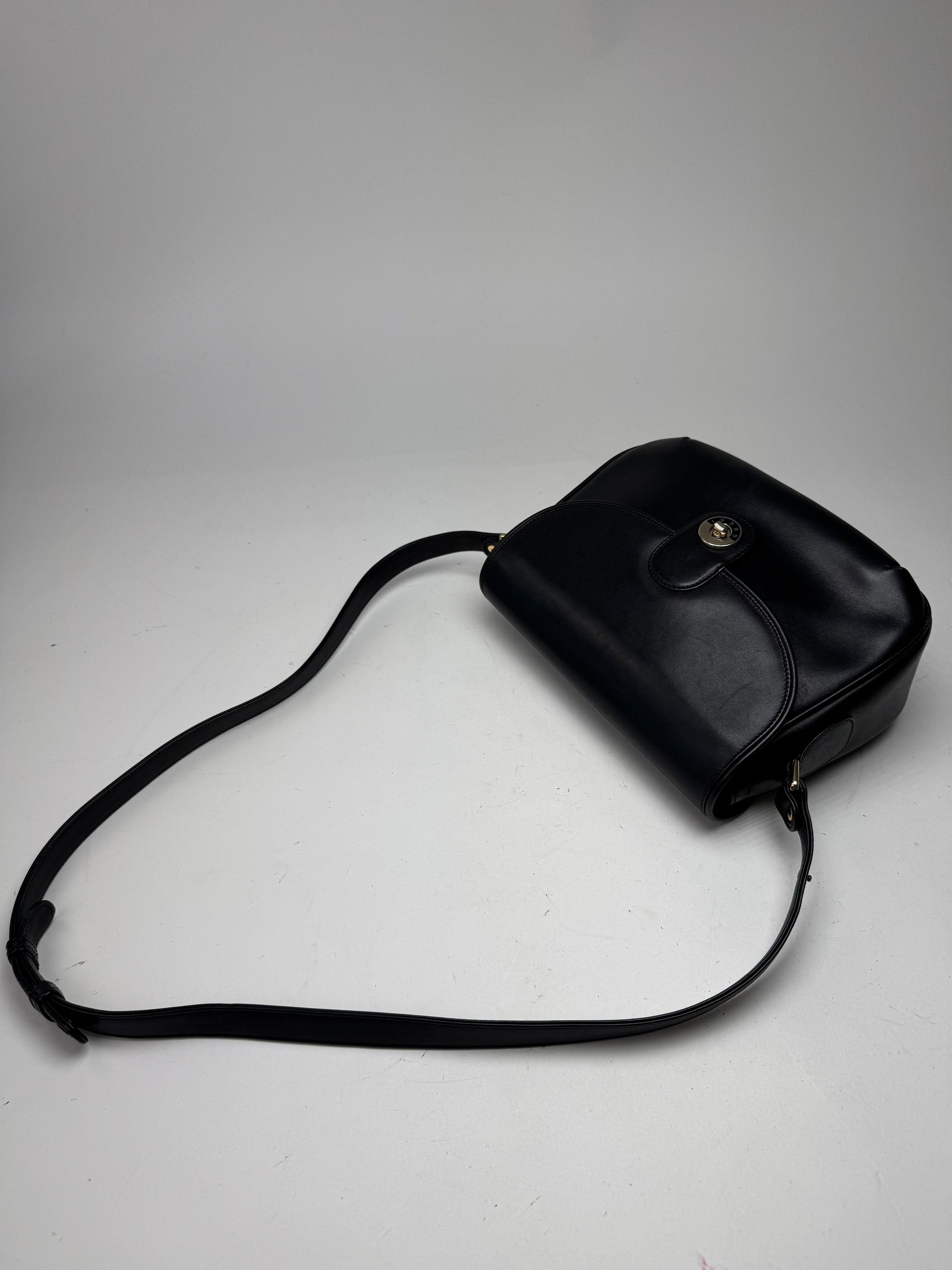 Gucci Vintage 2 Way Leather bag black Size ONE SIZE - 15 Thumbnail