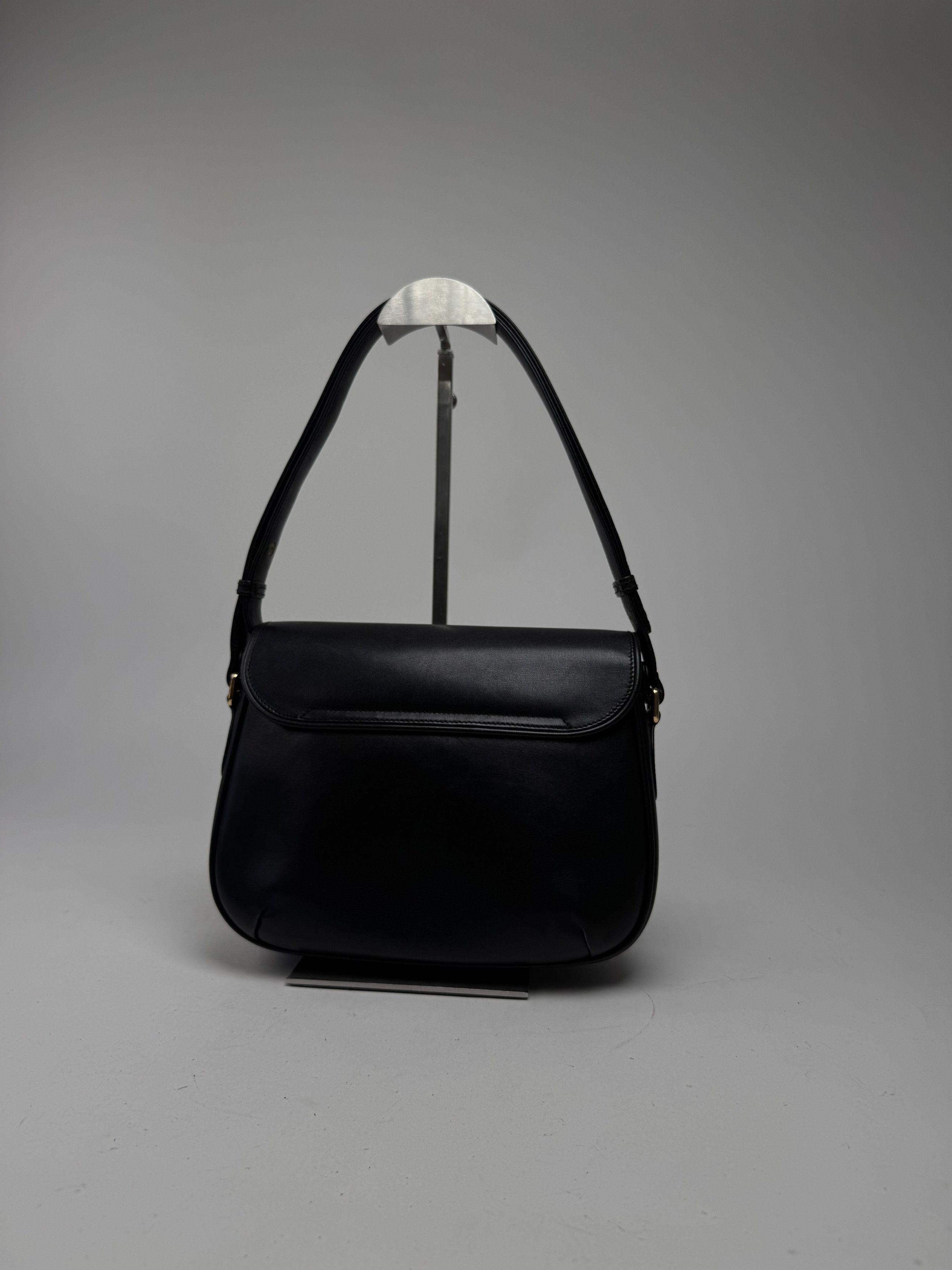 Gucci Vintage 2 Way Leather bag black Size ONE SIZE - 4 Thumbnail
