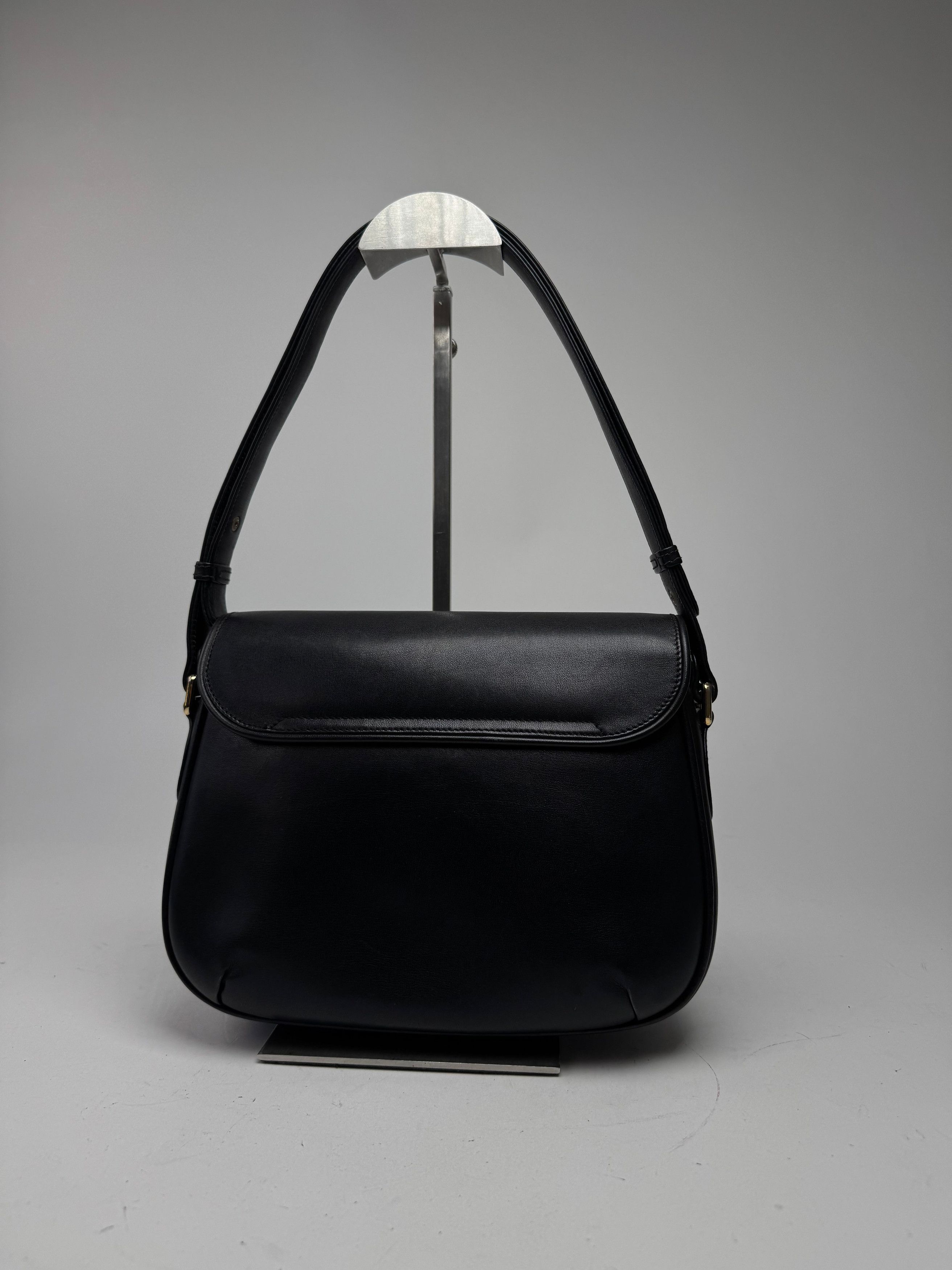 Gucci Vintage 2 Way Leather bag black Size ONE SIZE - 9 Thumbnail