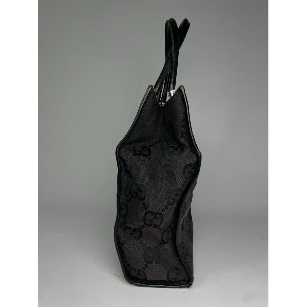 Gucci Jackie Vintage Black Leather Handbag Size ONE SIZE - 4 Thumbnail