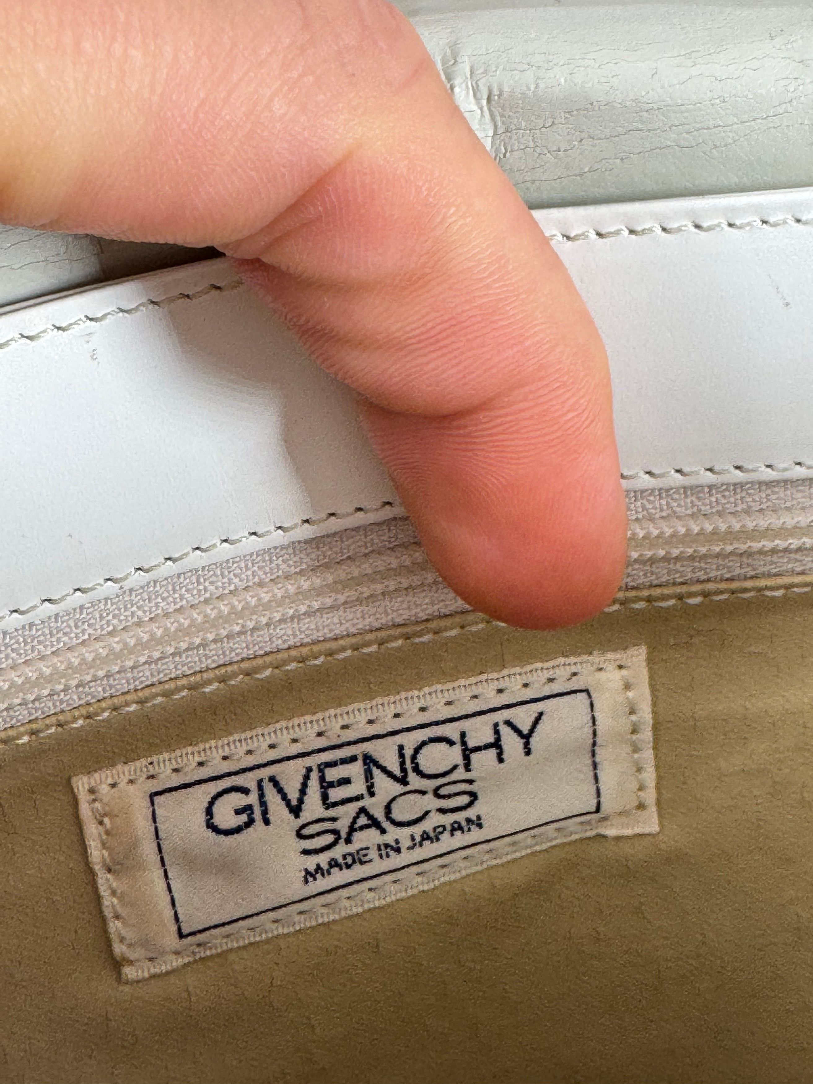 Givenchy Vintage 4G Bag Leather White Size ONE SIZE - 4 Thumbnail