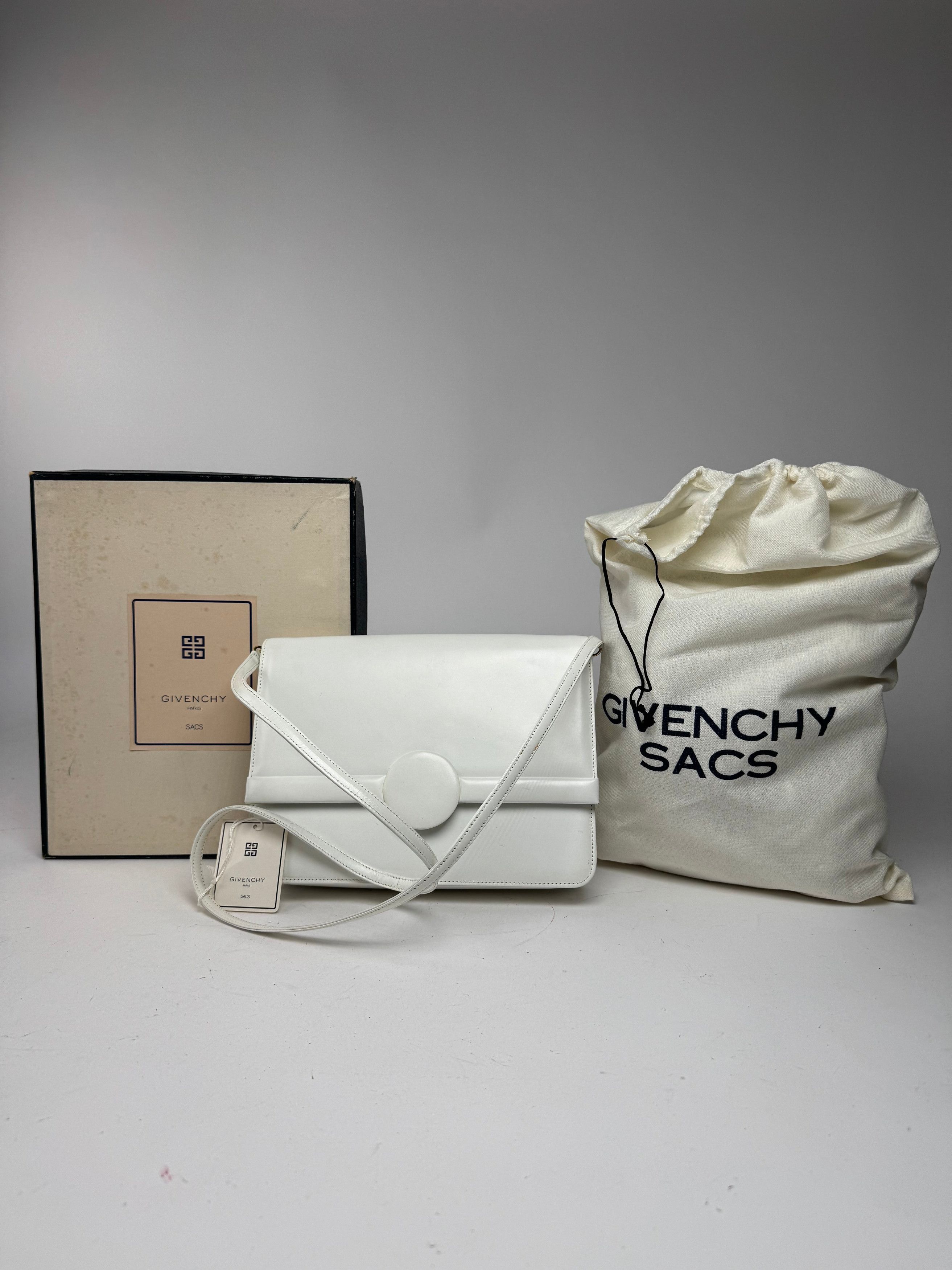Givenchy Vintage 4G Bag Leather White Size ONE SIZE - 2 Thumbnail