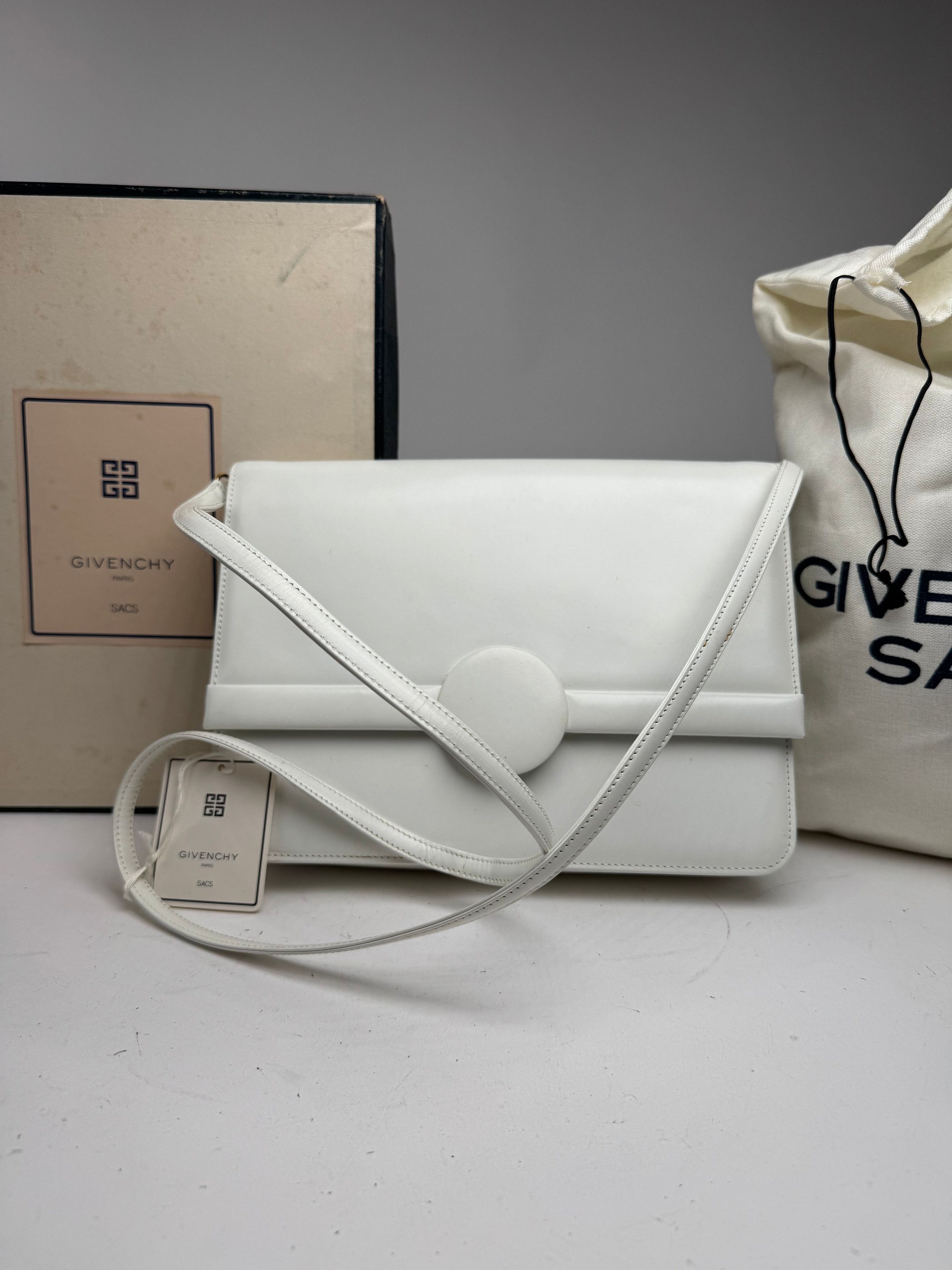 Givenchy Vintage 4G Bag Leather White Size ONE SIZE - 6 Thumbnail