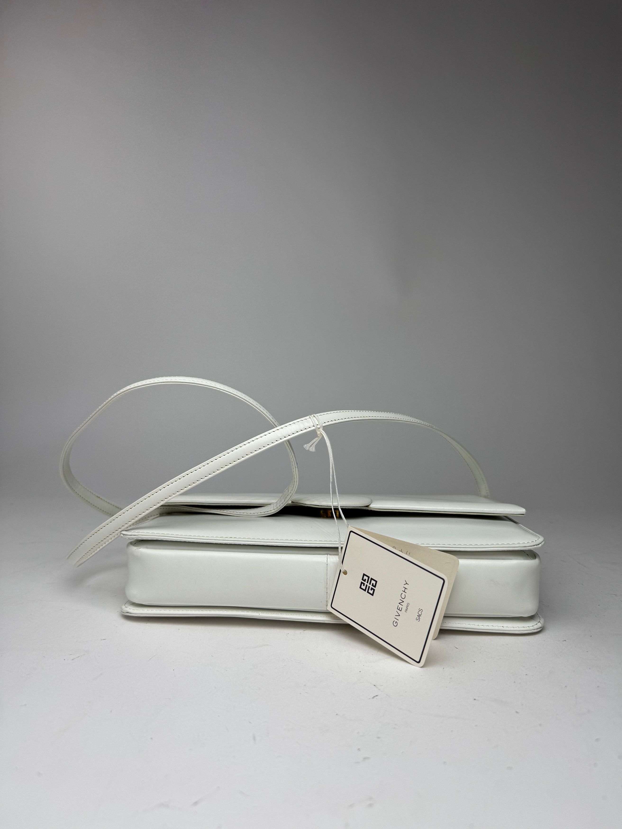 Givenchy Vintage 4G Bag Leather White Size ONE SIZE - 9 Thumbnail