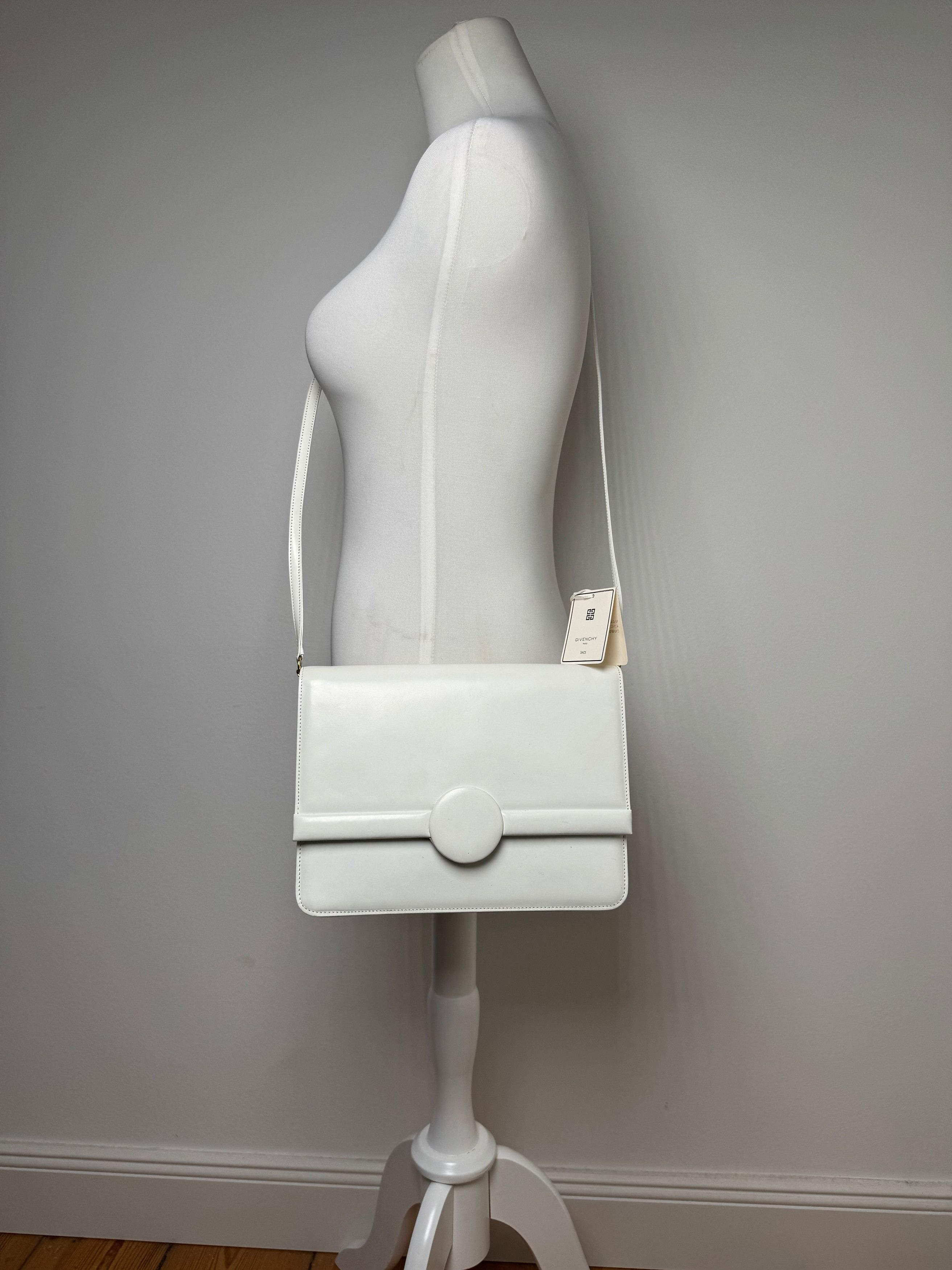 Givenchy Vintage 4G Bag Leather White Size ONE SIZE - 5 Thumbnail