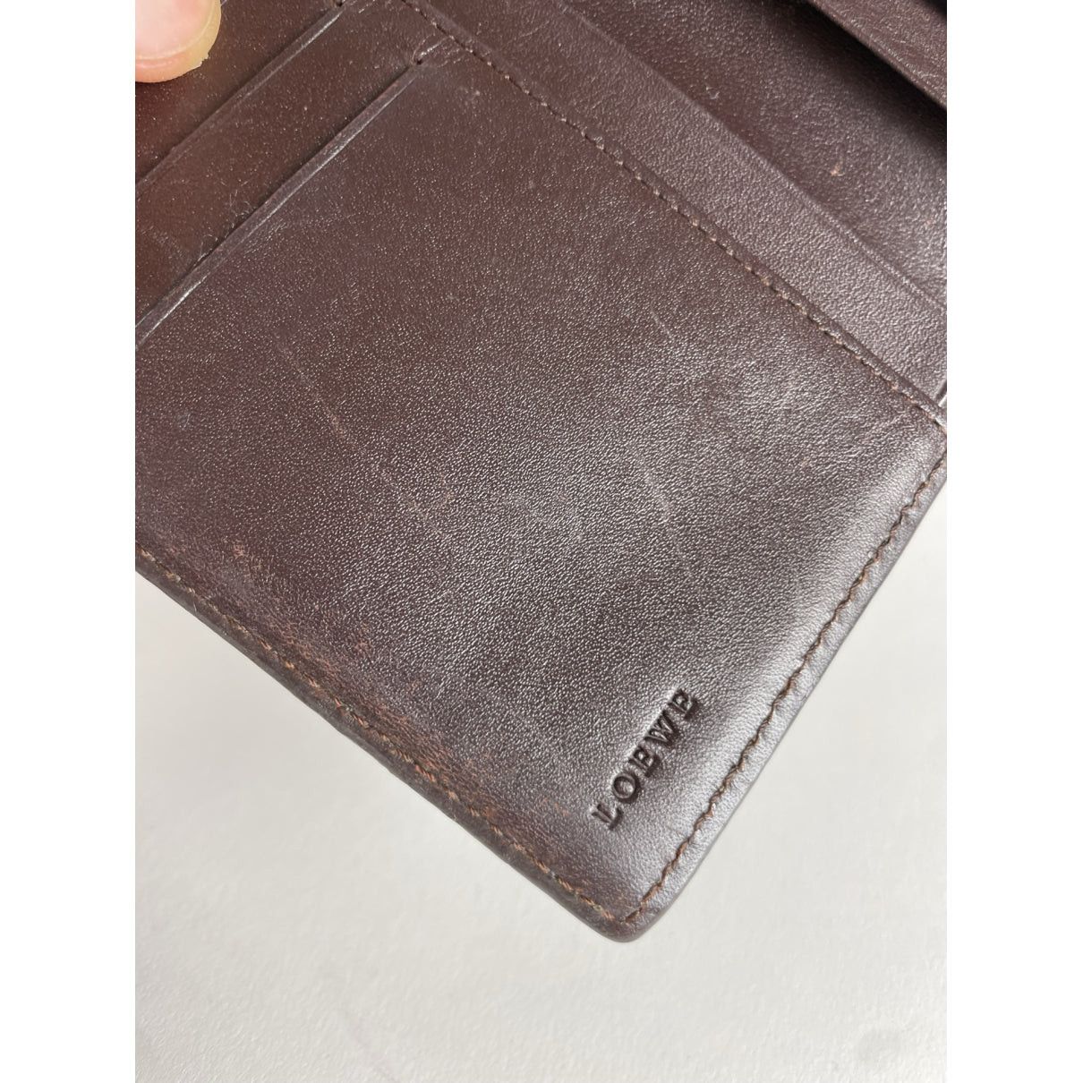 Loewe Puzzle Navy Leather Wallet Size ONE SIZE - 5 Thumbnail