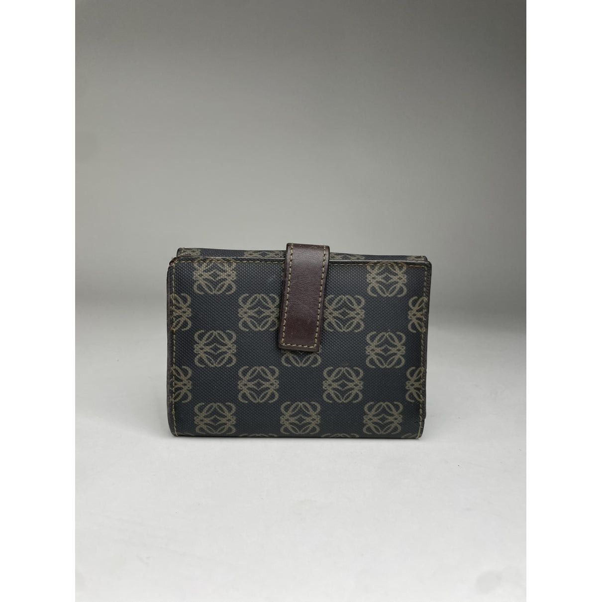 Loewe Puzzle Navy Leather Wallet Size ONE SIZE - 2 Thumbnail