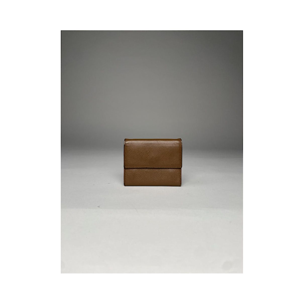 Prada Brown Leather Purse Size ONE SIZE - 3 Thumbnail