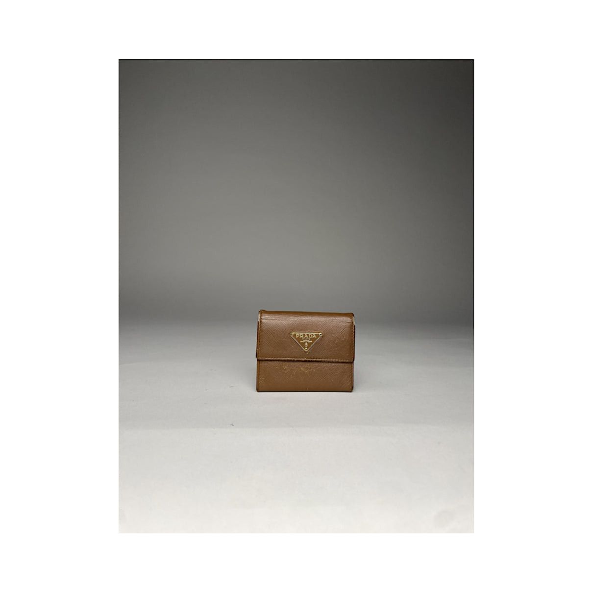 Prada Brown Leather Purse Size ONE SIZE - 4 Thumbnail