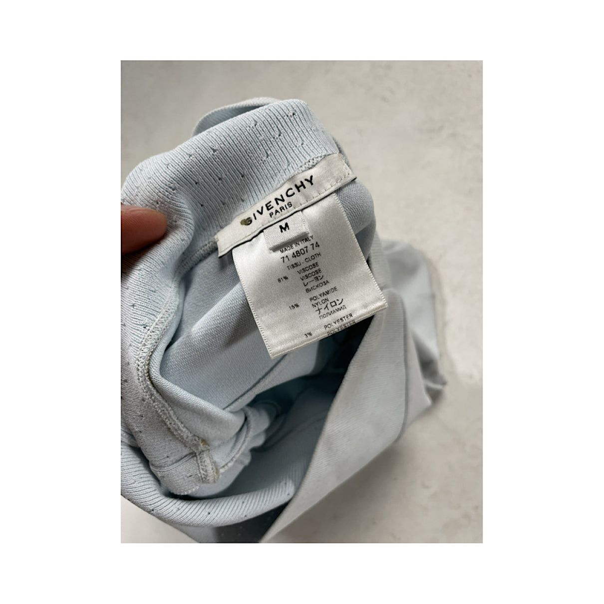 Givenchy White Cotton - Elasthane Skirt Size 30" / US 8 / IT 44 - 4 Thumbnail