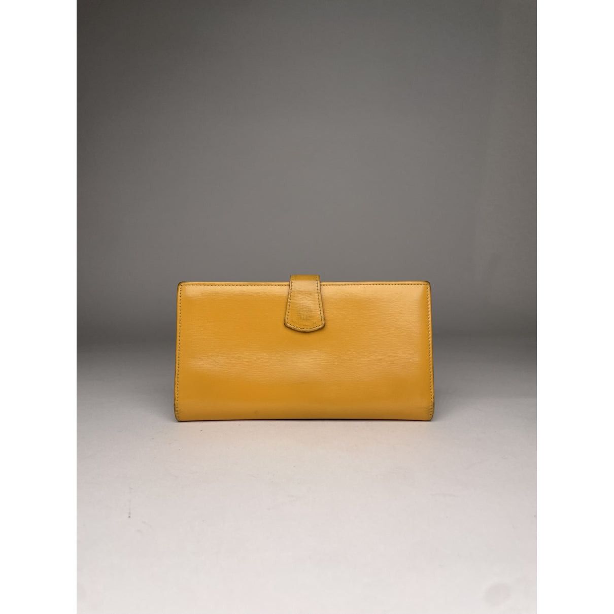 Loewe Puzzle Yellow Leather Wallet Size ONE SIZE - 2 Thumbnail