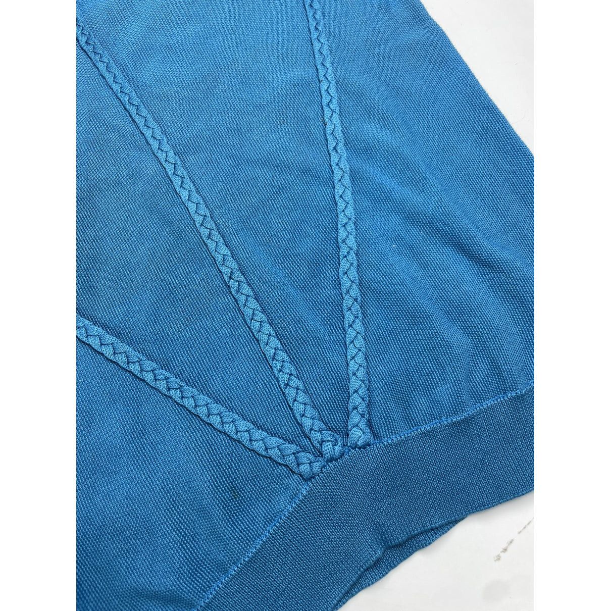 Dior J'adore Blue Cotton Top Size M / US 6-8 / IT 42-44 - 5 Thumbnail