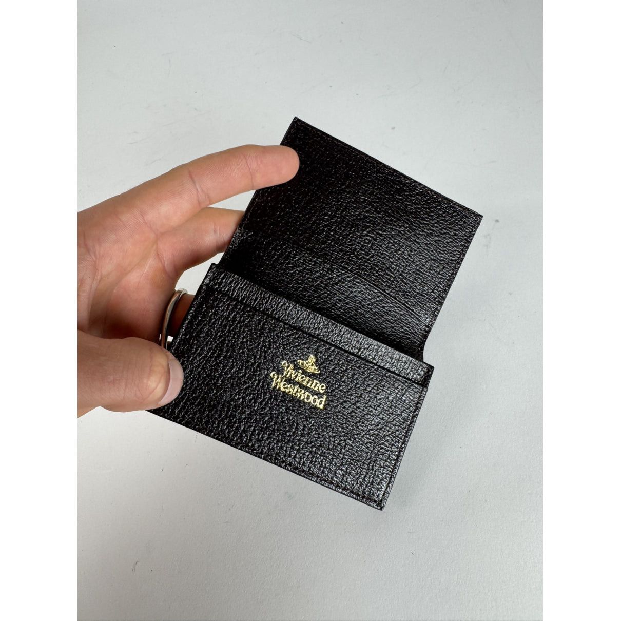 Vivienne Westwood Black Leather Purse Size ONE SIZE - 5 Thumbnail