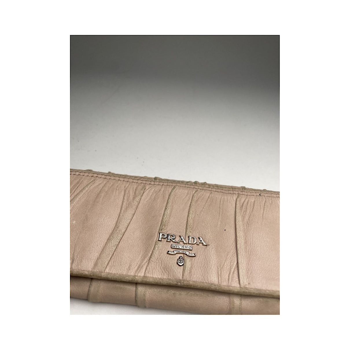 Prada Pink Leather Wallet Size ONE SIZE - 2 Thumbnail