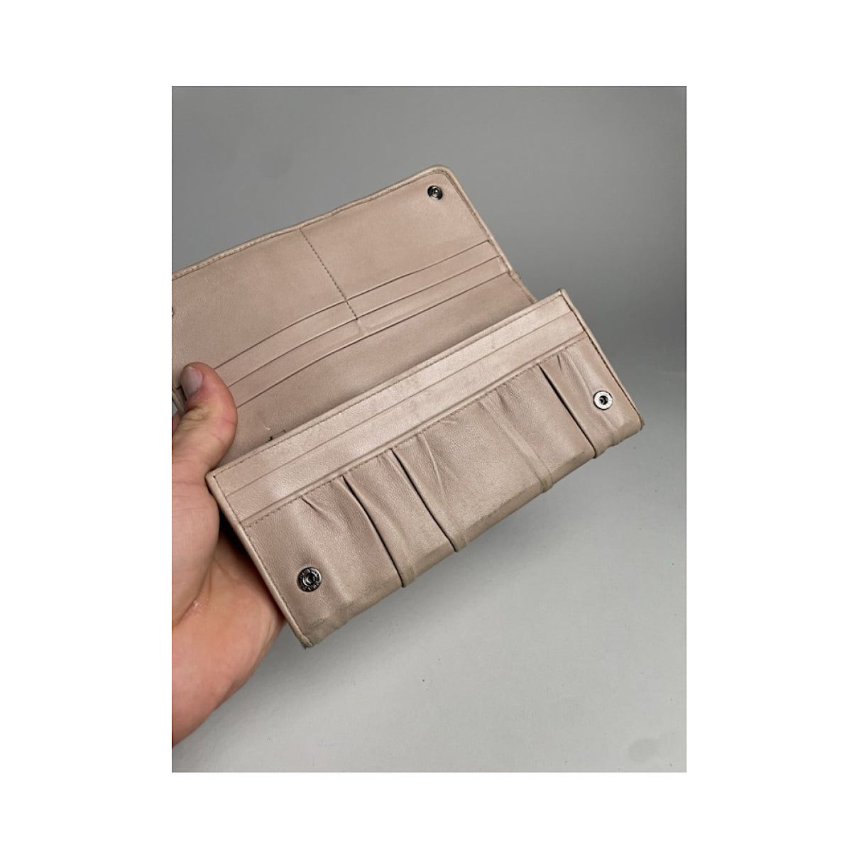 Prada Pink Leather Wallet Size ONE SIZE - 5 Thumbnail