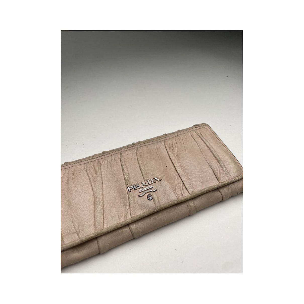 Prada Pink Leather Wallet Size ONE SIZE - 3 Thumbnail