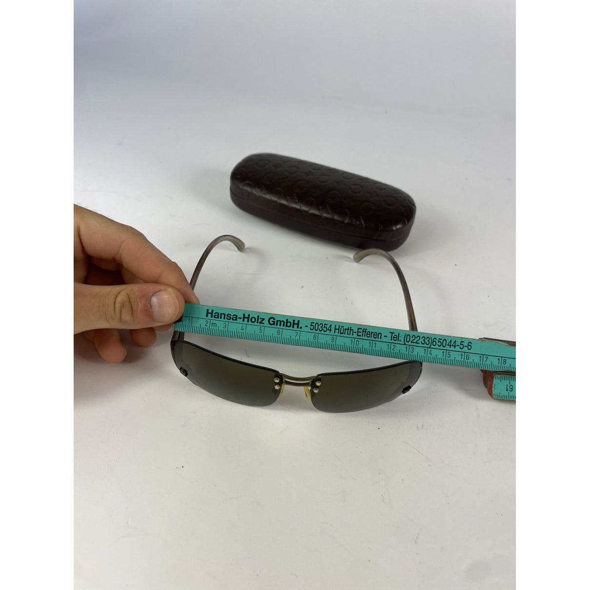 Celine Black Plastic Sunglasses Size ONE SIZE - 5 Thumbnail