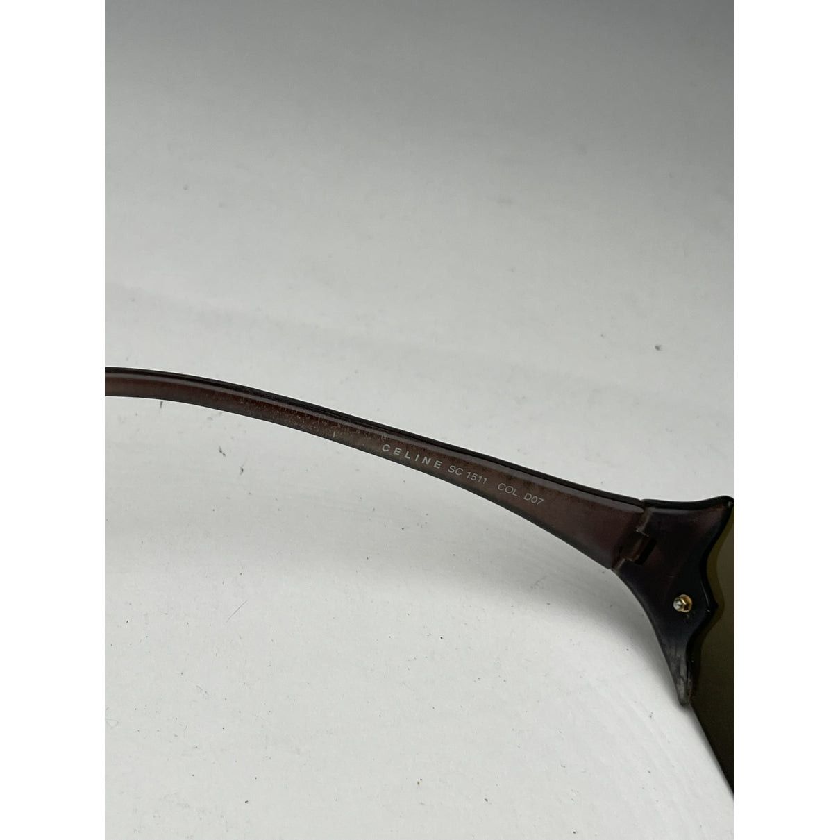Celine Black Plastic Sunglasses Size ONE SIZE - 4 Thumbnail