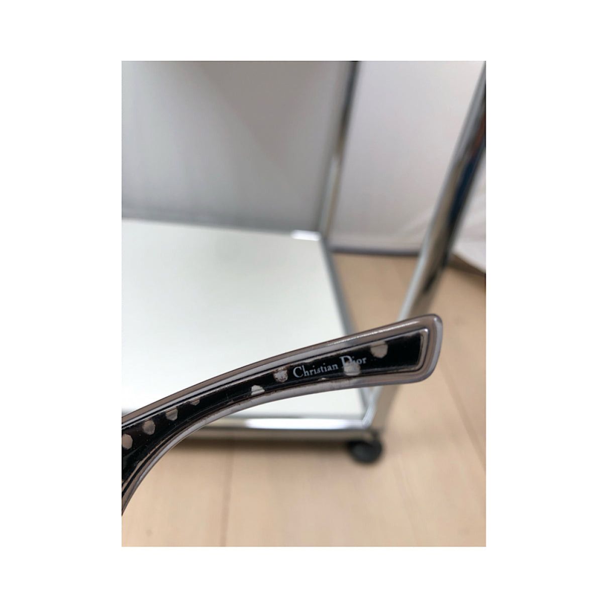 Dior Black Plastic Sunglasses Size ONE SIZE - 3 Thumbnail