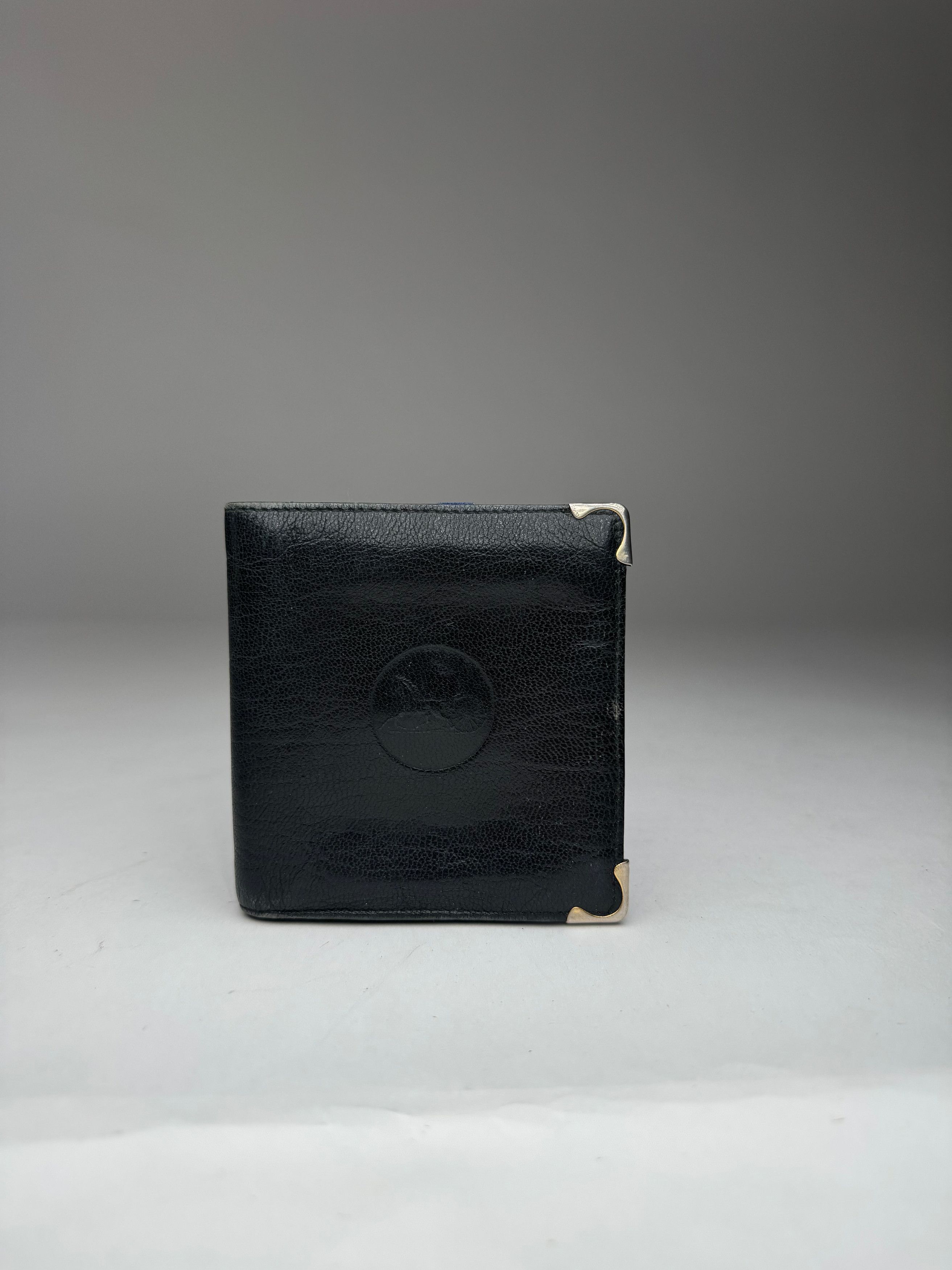 Celine Vintage Paris Triomphe Leather Wallet black Size ONE SIZE - 3 Thumbnail