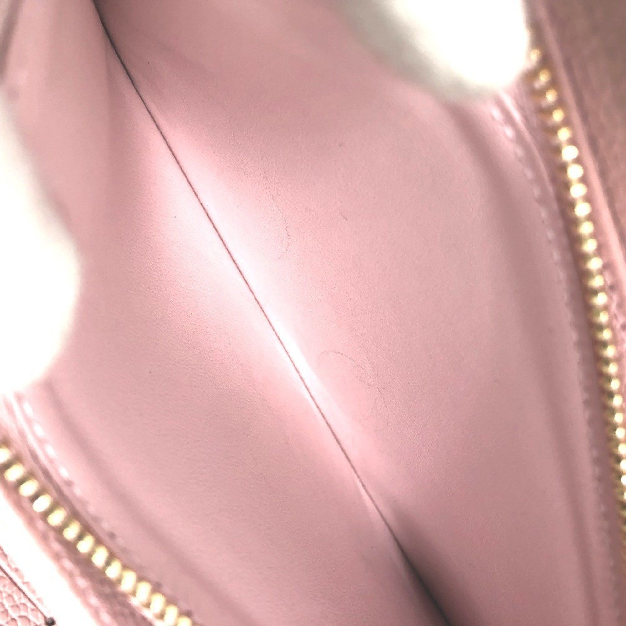 Louis Vuitton LOUIS VUITTON M81299 Monogram Empreinte Zippy Wallet, Long Leather, Women's, Light Pink Size ONE SIZE - 10 Thumbnail