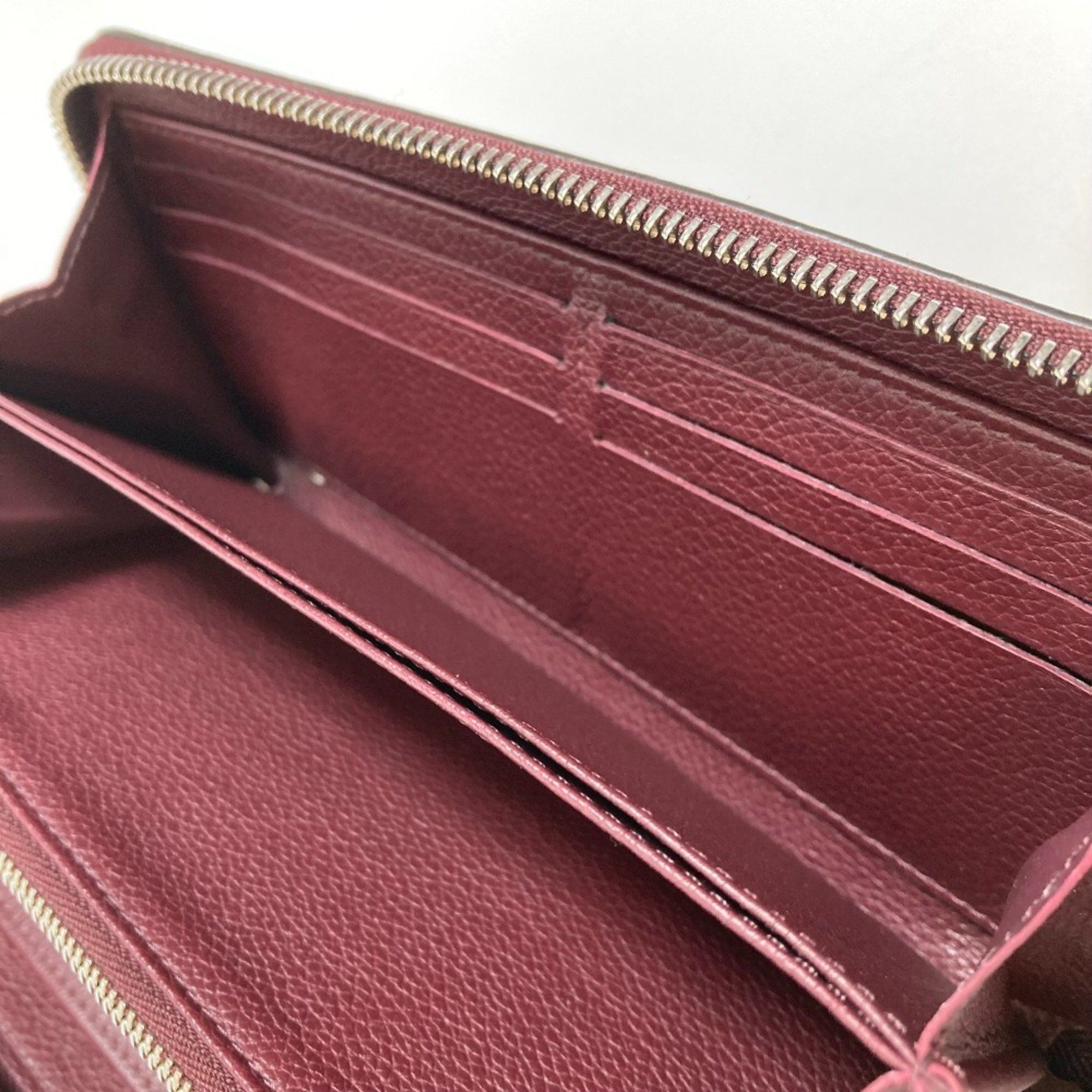 Louis Vuitton LOUIS VUITTON M67540 Zippy Lockme Long Wallet, Women's Leather, Rose Soir Quartz, Orange Beige Size ONE SIZE - 11 Thumbnail