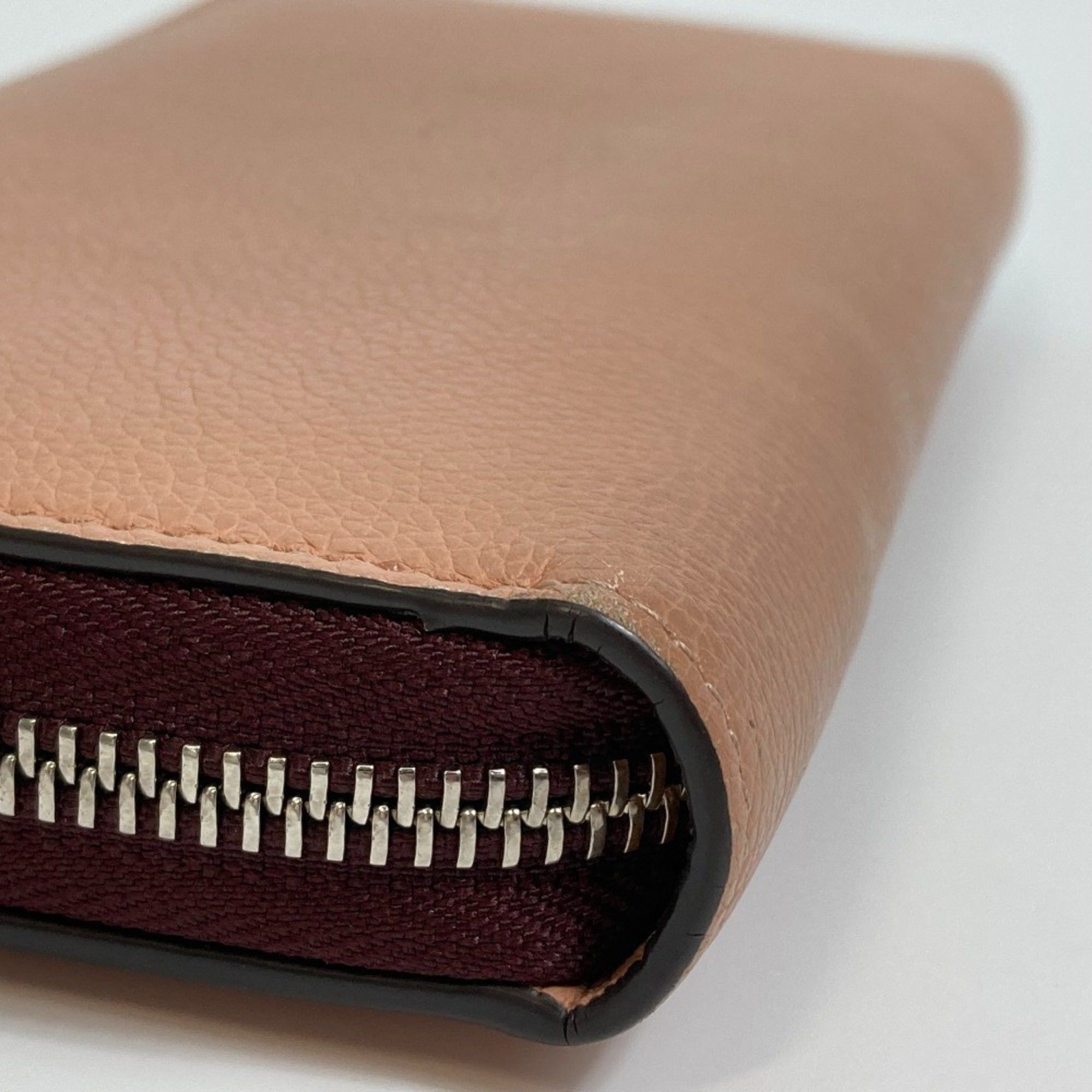 Louis Vuitton LOUIS VUITTON M67540 Zippy Lockme Long Wallet, Women's Leather, Rose Soir Quartz, Orange Beige Size ONE SIZE - 6 Thumbnail