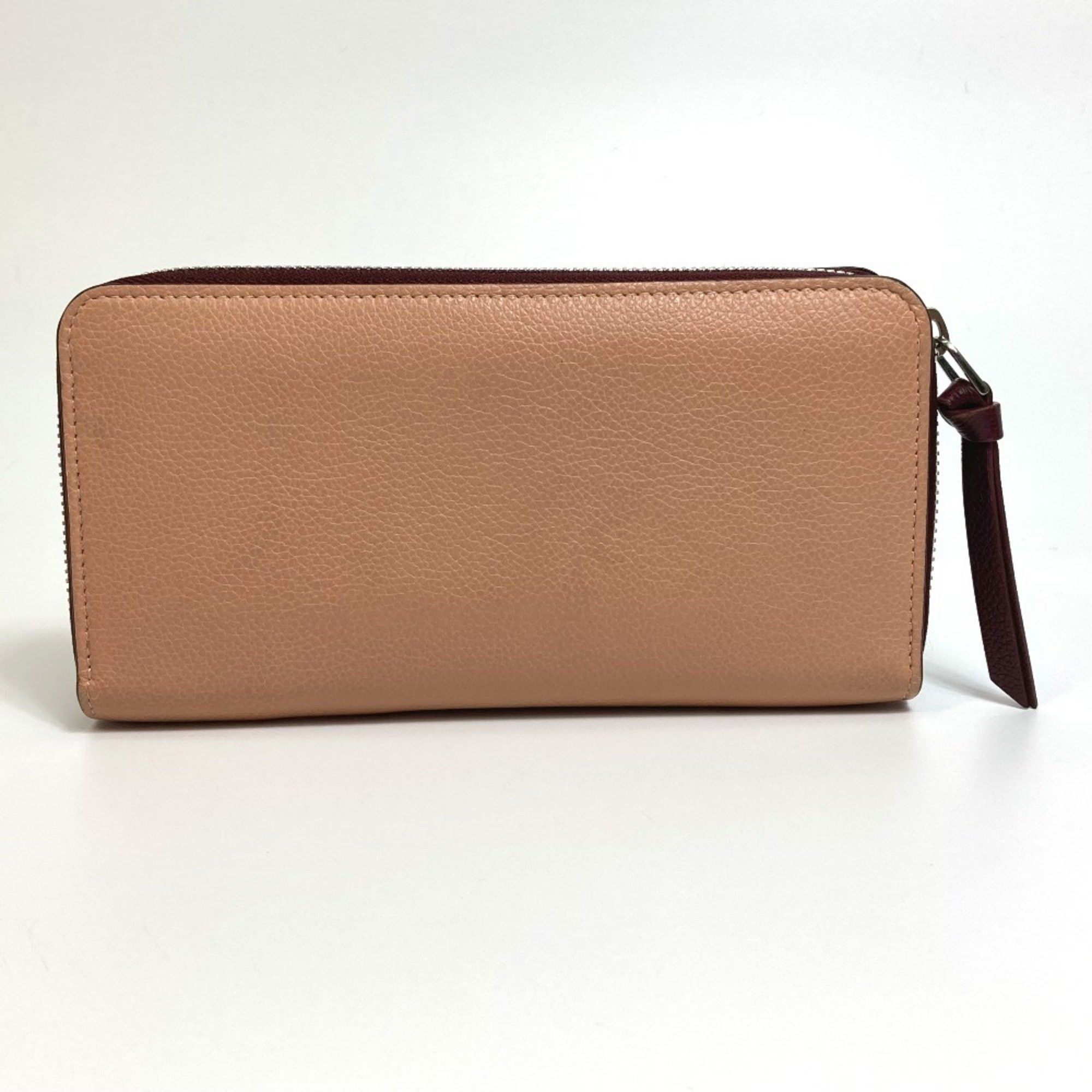 Louis Vuitton LOUIS VUITTON M67540 Zippy Lockme Long Wallet, Women's Leather, Rose Soir Quartz, Orange Beige Size ONE SIZE - 2 Thumbnail