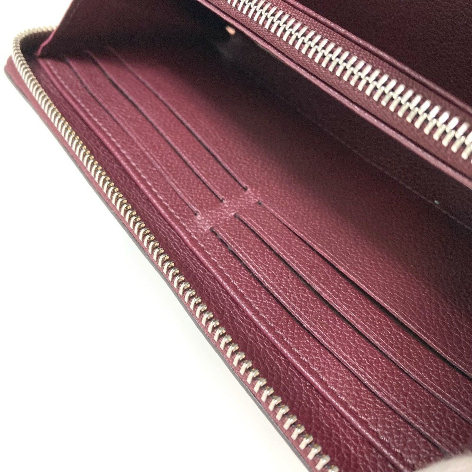Louis Vuitton LOUIS VUITTON M67540 Zippy Lockme Long Wallet, Women's Leather, Rose Soir Quartz, Orange Beige Size ONE SIZE - 12 Thumbnail