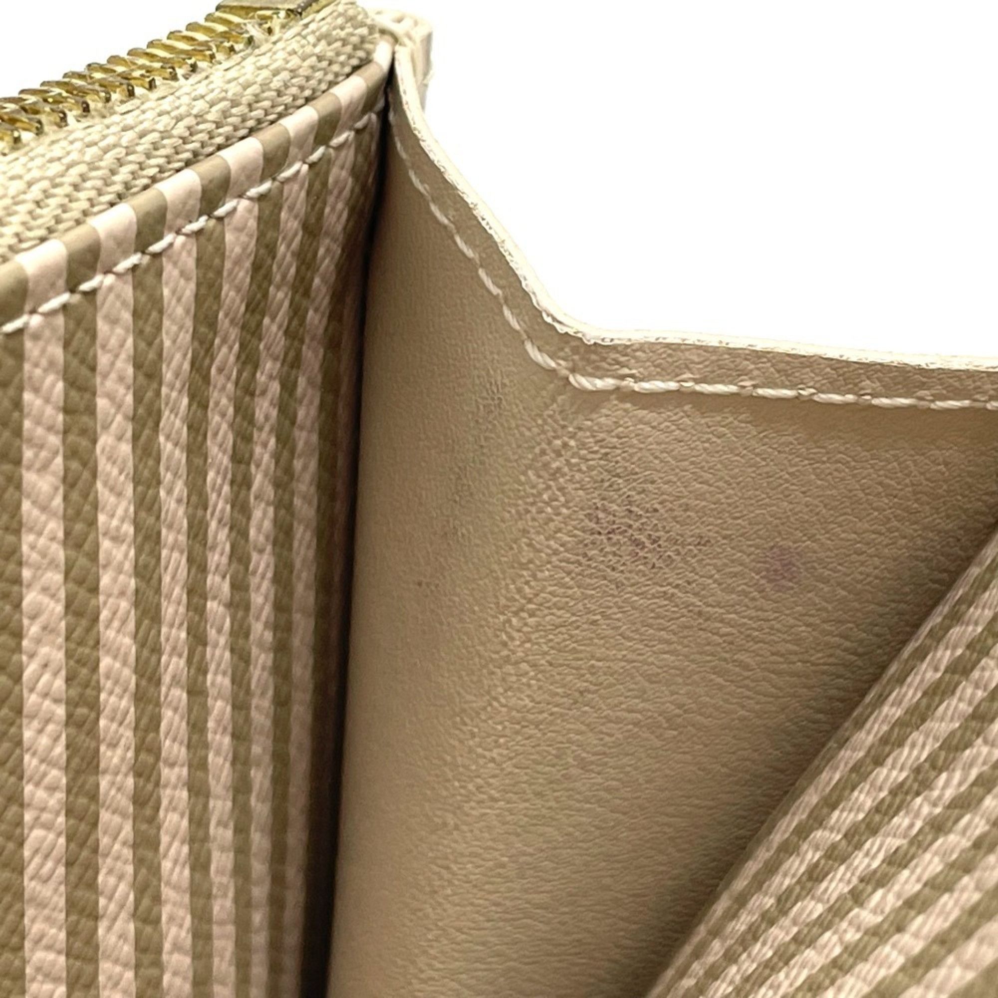 Louis Vuitton LOUIS VUITTON N63179 Damier Portefeuille Sarah Bifold Wallet, Women's Ebene Canvas, Brown Size ONE SIZE - 12 Thumbnail