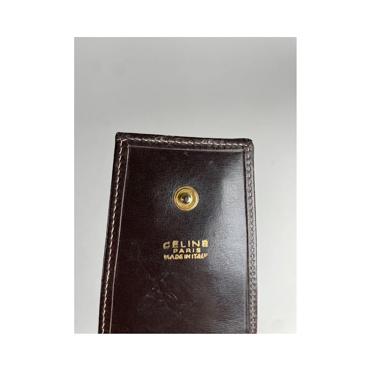Celine Brown Leather Purse Size ONE SIZE - 5 Thumbnail