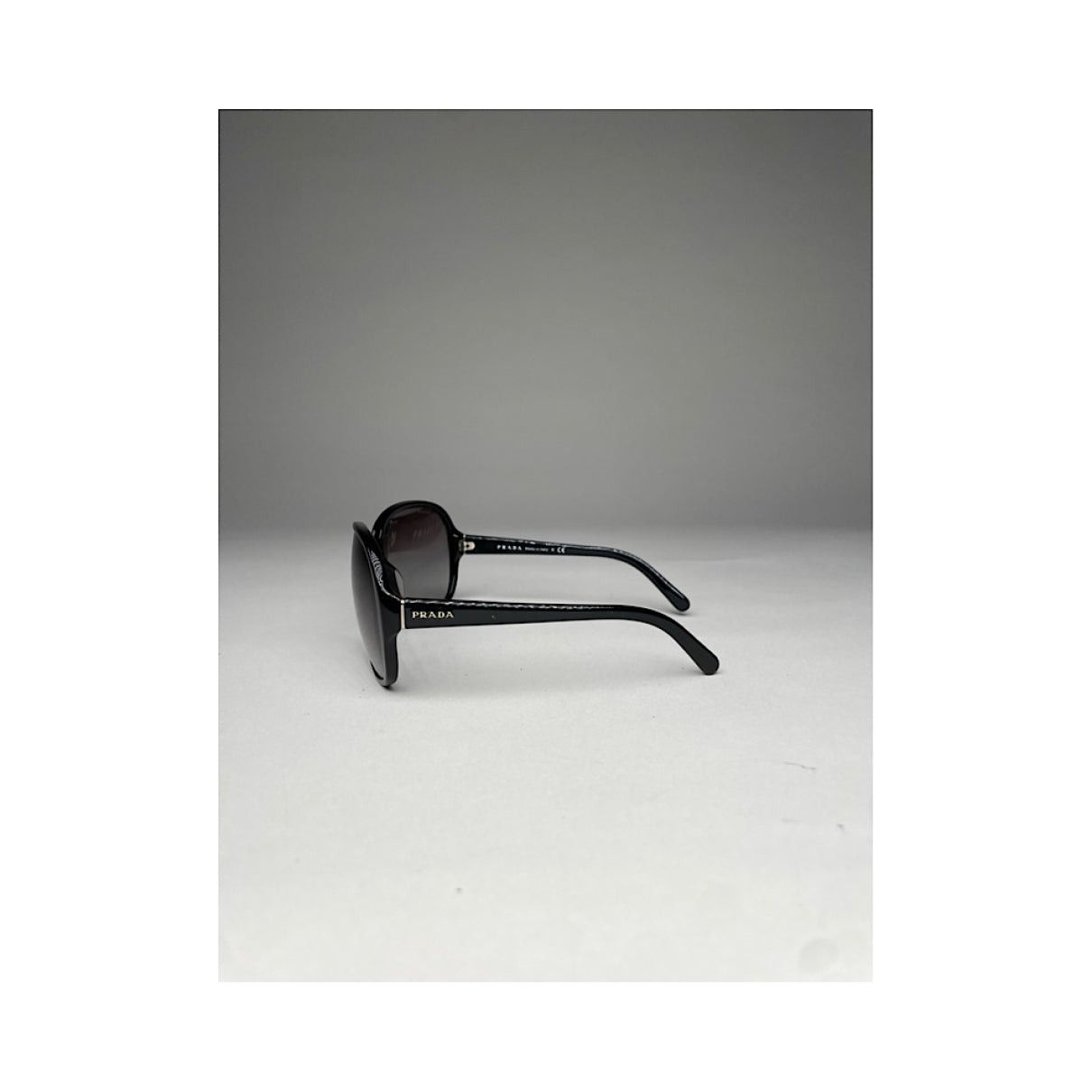 Prada Black Plastic Sunglasses Size ONE SIZE - 5 Thumbnail