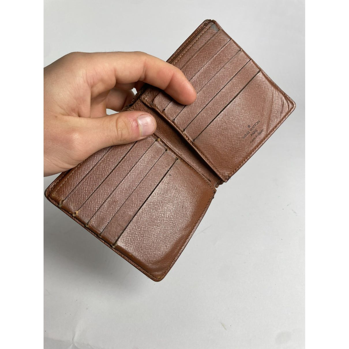 Louis Vuitton Flore Brown Leather Purse Size ONE SIZE - 3 Thumbnail