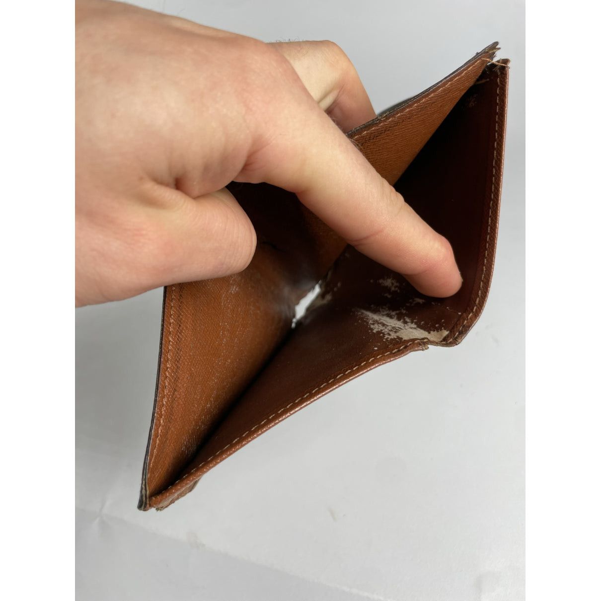 Louis Vuitton Flore Brown Leather Purse Size ONE SIZE - 4 Thumbnail