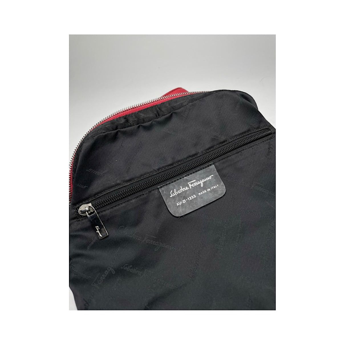 Salvatore Ferragamo Black Polyester Handbag Size ONE SIZE - 4 Thumbnail