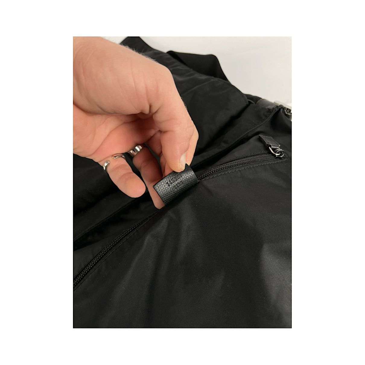 Gucci Bright Bit Black Polyester Handbag Size ONE SIZE - 3 Thumbnail