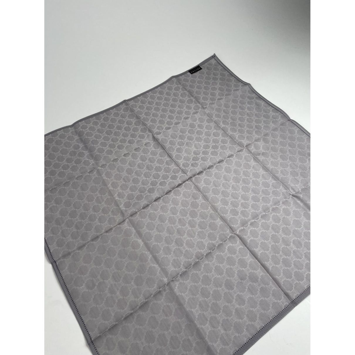 Celine Silver Silk Scarf Size ONE SIZE - 3 Thumbnail