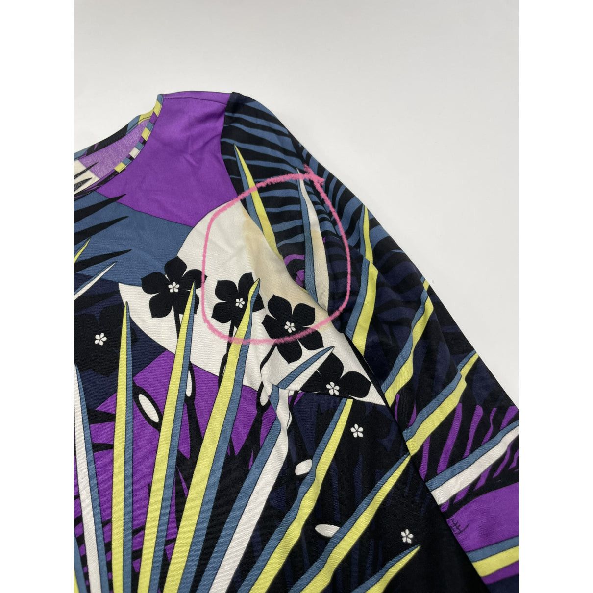 Emilio Pucci Multicolour Cotton Dresse Size XS / US 0-2 / IT 36-38 - 4 Thumbnail
