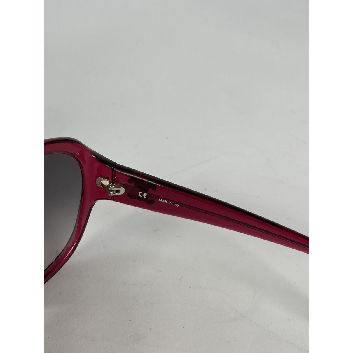 Celine Purple Plastic Sunglasses Size ONE SIZE - 2 Thumbnail