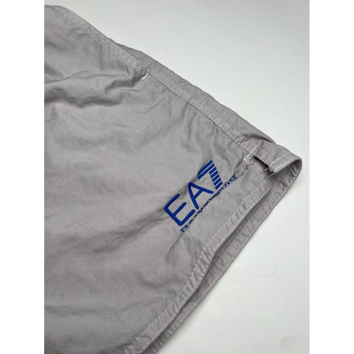 Emporio Armani Grey Polyester Swimwear Size ONE SIZE - 2 Thumbnail