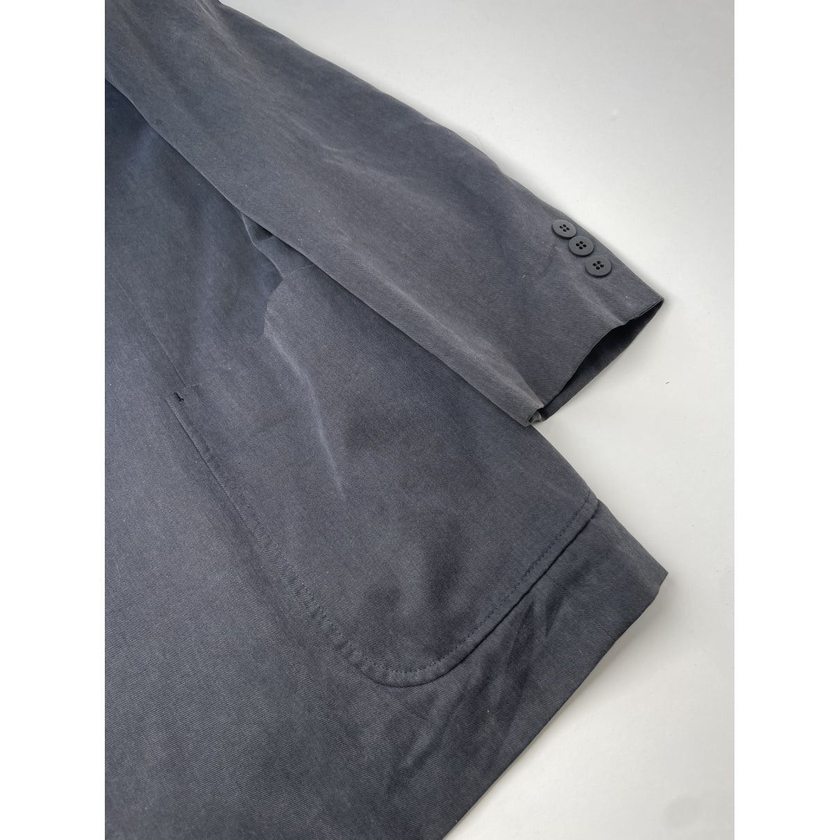 Courreges Courrèges Grey Cotton Coat Size L / US 10 / IT 46 - 2 Thumbnail