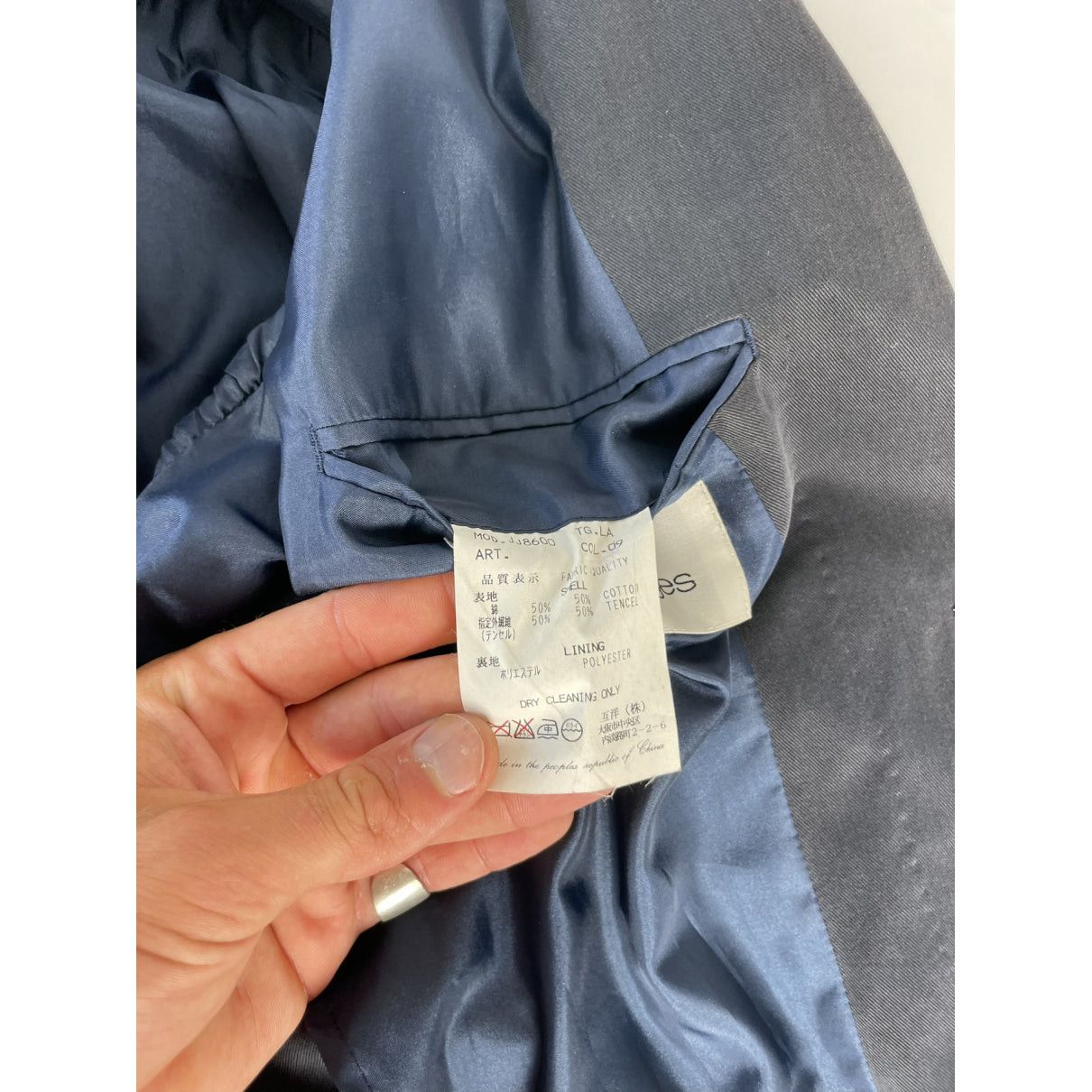 Courreges Courrèges Grey Cotton Coat Size L / US 10 / IT 46 - 5 Thumbnail
