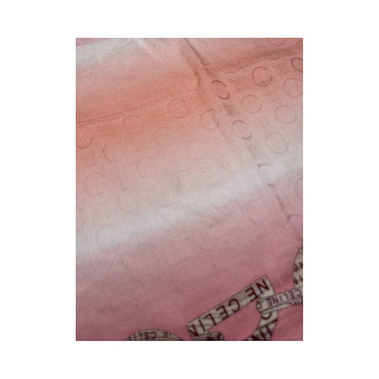 Celine Multicolour Silk Scarf Size ONE SIZE - 3 Thumbnail