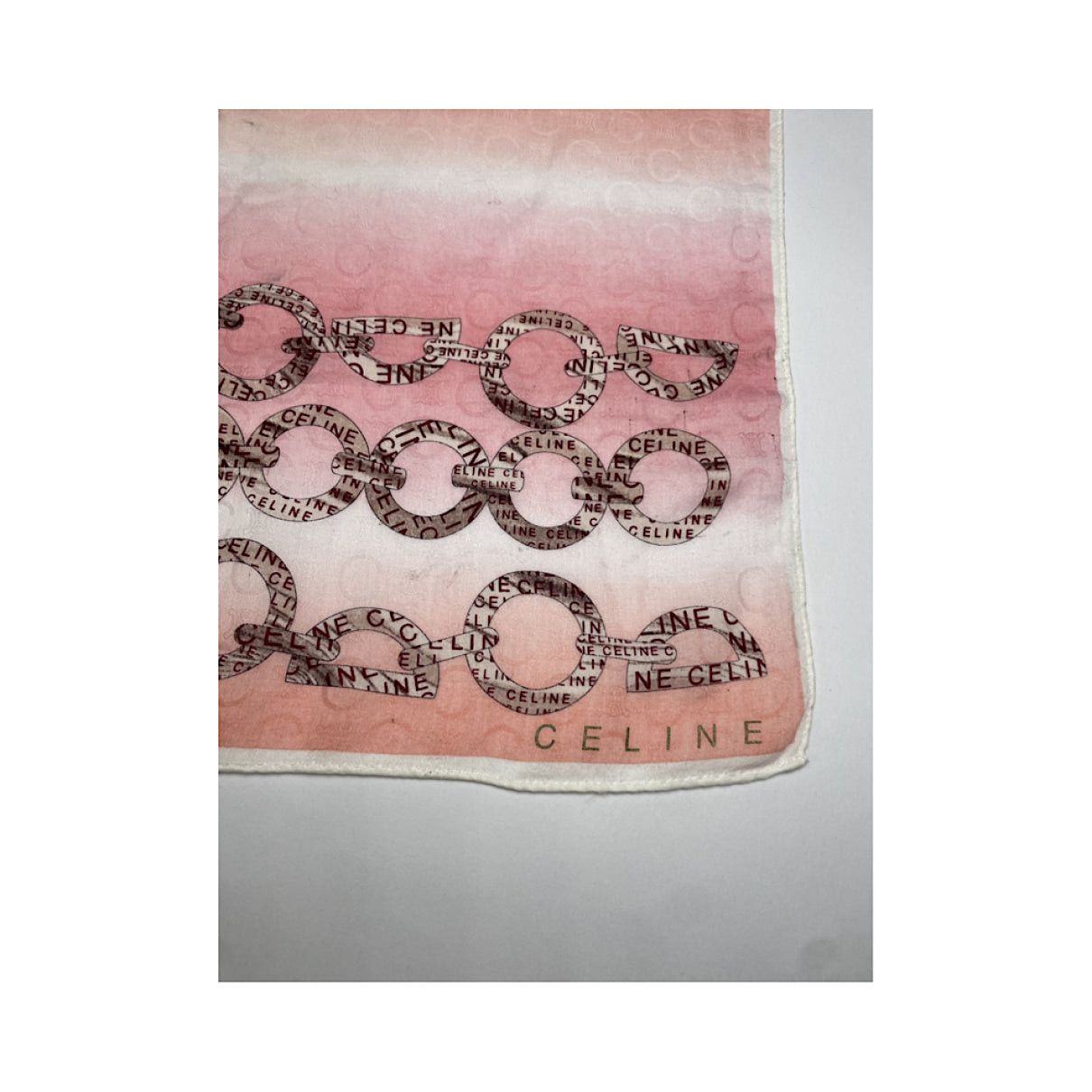 Celine Multicolour Silk Scarf Size ONE SIZE - 2 Thumbnail