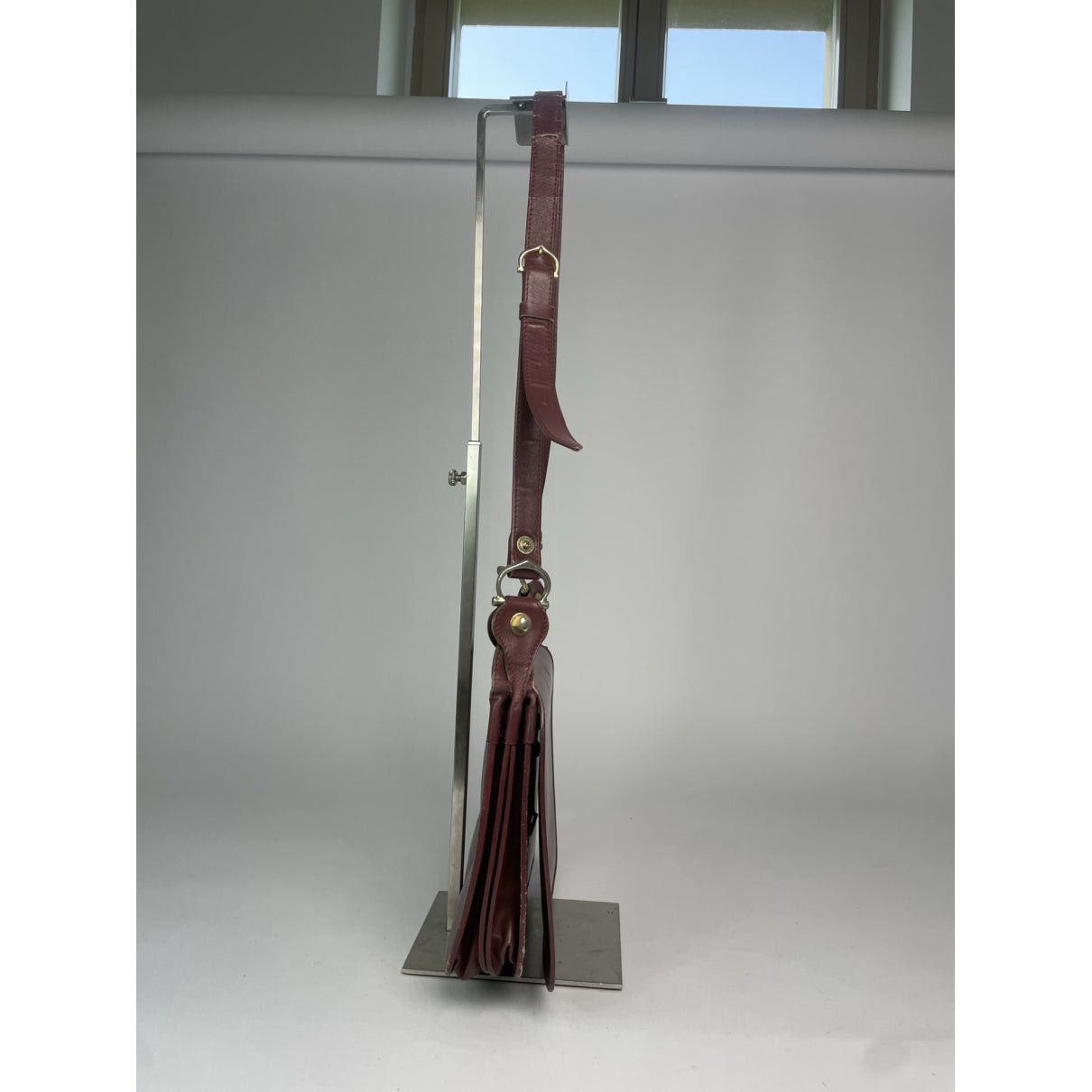 Cartier Burgundy Leather Handbag Size ONE SIZE - 5 Thumbnail