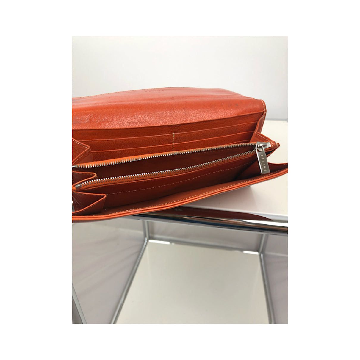 Celine Orange Other Silk Handkerchief Size ONE SIZE - 4 Thumbnail